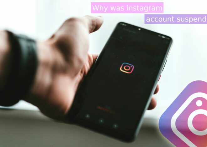 Why was instagram account suspended?